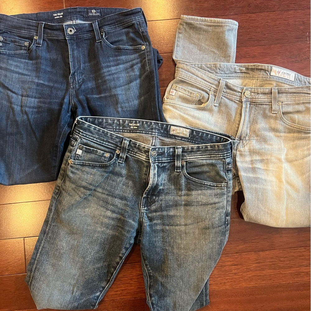 MENS AG JEANS BUNDLE ( 3 total)